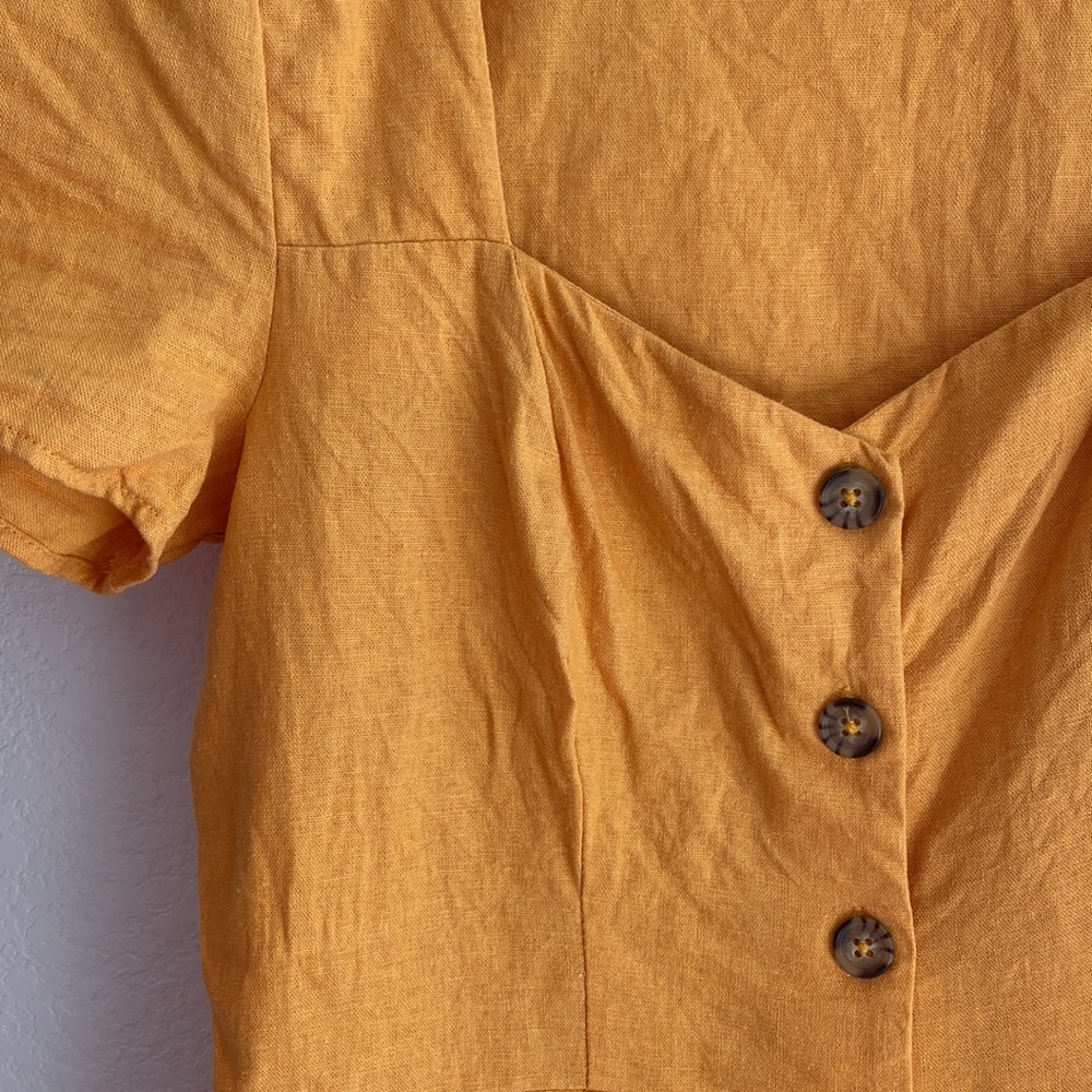 ORANGE ROMPER - Picture 3 of 3